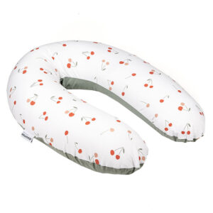 Doomoo Graviditets-/Ammepude - 180 cm - Buddy - Cherries Green
